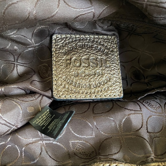 Fossil bronze front pocket backpack main image 4
